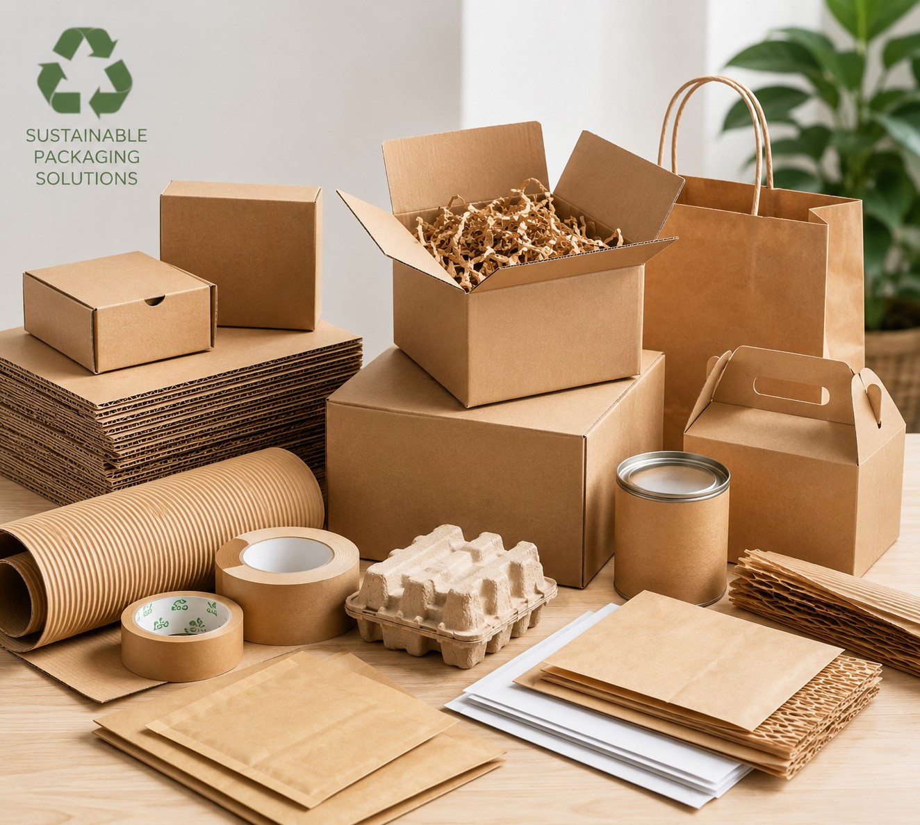 Cardboard and Paper Packaging Supplies